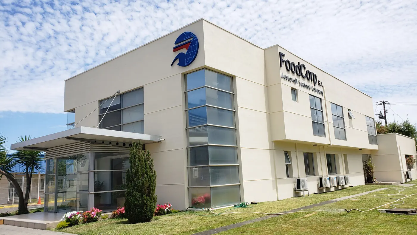 FoodCorp Chile headquarters and processing plant in Coronel